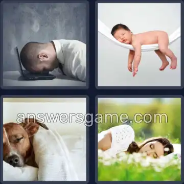 4 Fotos 1 Palabra 6 letras DORMIR