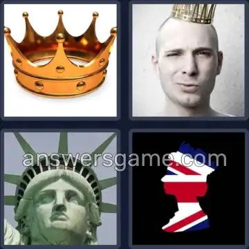 4 Fotos 1 Palabra 6 letras CORONA