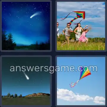 4 Fotos 1 Palabra 6 letras COMETA