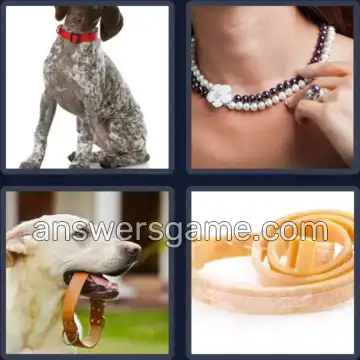 4 Fotos 1 Palabra 6 letras COLLAR