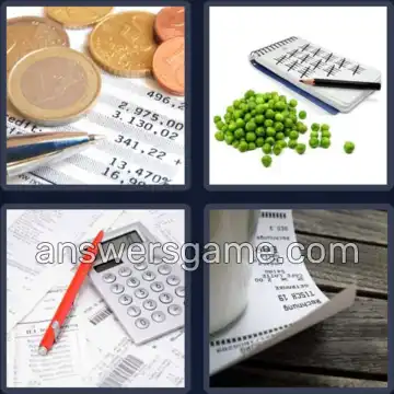 4 Fotos 1 Palabra 6 letras CUENTA