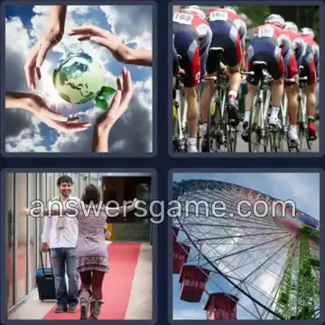 4 Fotos 1 Palabra 6 letras VUELTA