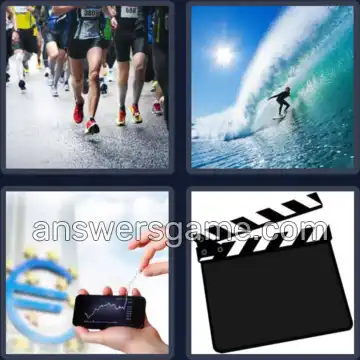 4 Fotos 1 Palabra 6 letras ACCION