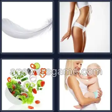 4 Fotos 1 Palabra 6 letras LIGERO