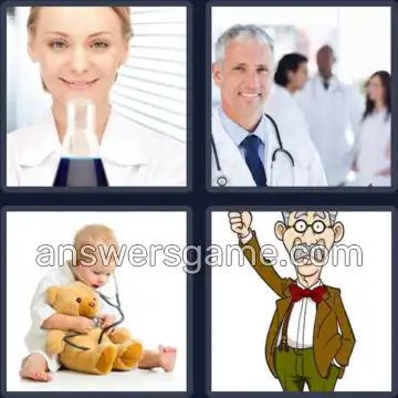 4 Fotos 1 Palabra 6 letras DOCTOR