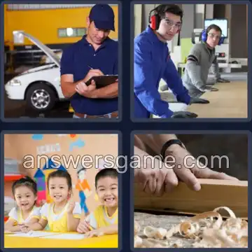 4 Fotos 1 Palabra 6 letras TALLER