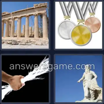 4 Fotos 1 Palabra 6 letras OLIMPO