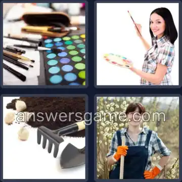 4 Fotos 1 Palabra 6 letras PALETA