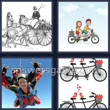 4 Fotos 1 Palabra 6 letras TANDEM