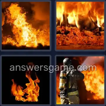 4 Fotos 1 Palabra 6 letras LLAMAS