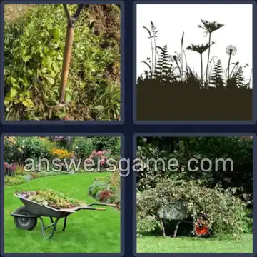 4 Fotos 1 Palabra 6 letras HIERBA