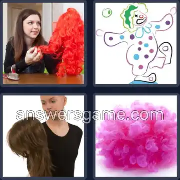 4 Fotos 1 Palabra 6 letras PELUCA