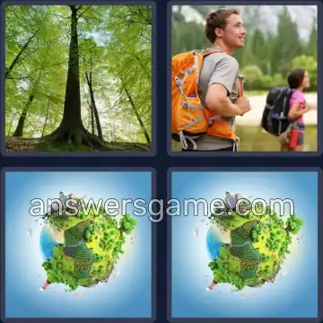 4 Fotos 1 Palabra 6 letras BOSQUE