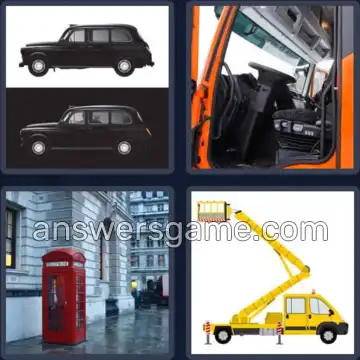 4 Fotos 1 Palabra 6 letras CABINA