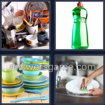 4 Fotos 1 Palabra 6 letras PLATOS