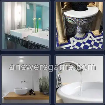 4 Fotos 1 Palabra 6 letras LAVABO