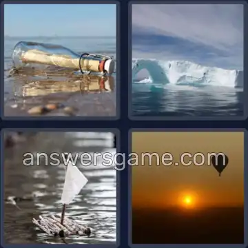 4 Fotos 1 Palabra 6 letras DERIVA