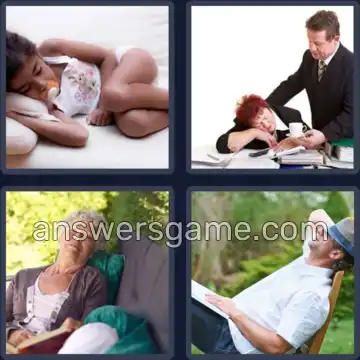 4 Fotos 1 Palabra 6 letras SIESTA