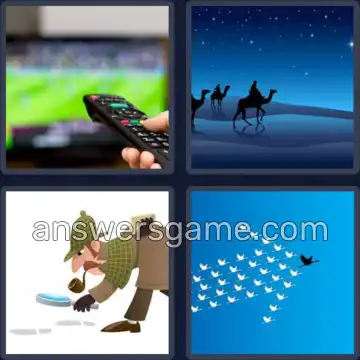 4 Fotos 1 Palabra 6 letras SEGUIR