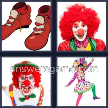 4 Fotos 1 Palabra 6 letras PAYASO
