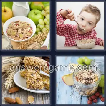 4 Fotos 1 Palabra 6 letras MUESLI