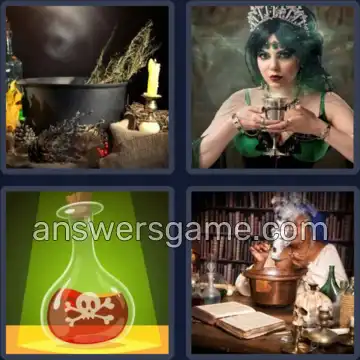 4 Fotos 1 Palabra 6 letras POCION