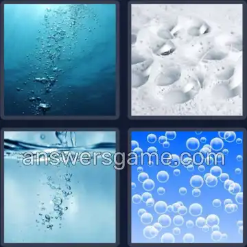 4 Fotos 1 Palabra 7 letras BURBUJA