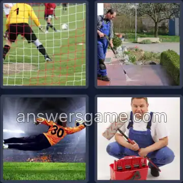 4 Fotos 1 Palabra 7 letras PORTERO