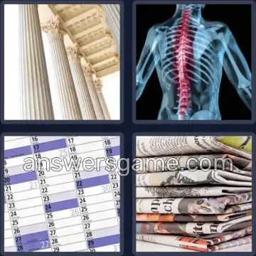 4 Fotos 1 Palabra 7 letras COLUMNA