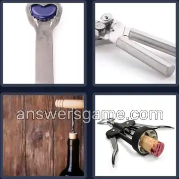 4 Fotos 1 Palabra 7 letras ABRIDOR