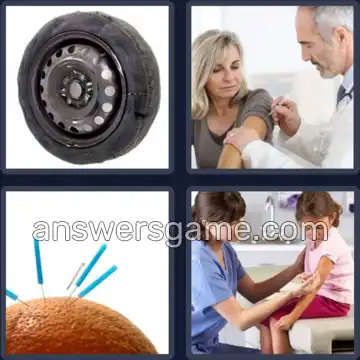 4 Fotos 1 Palabra 7 letras PINCHAR