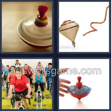 4 Fotos 1 Palabra 7 letras GIRANDO