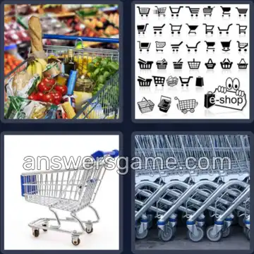 4 Fotos 1 Palabra 7 letras CARRITO