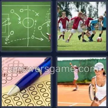 4 Fotos 1 Palabra 7 letras PARTIDO