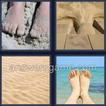 4 Fotos 1 Palabra 7 letras ARENOSO