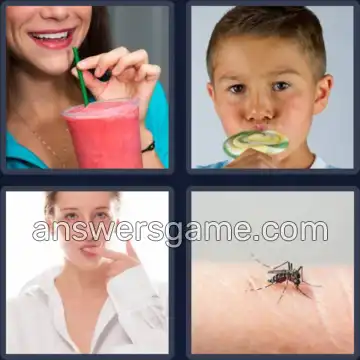 4 Fotos 1 Palabra 7 letras SUCCION