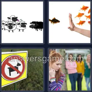 4 Fotos 1 Palabra 7 letras EXCLUIR