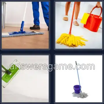 4 Fotos 1 Palabra 7 letras FREGONA