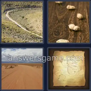 4 Fotos 1 Palabra 7 letras SENDERO