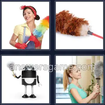 4 Fotos 1 Palabra 7 letras PLUMERO