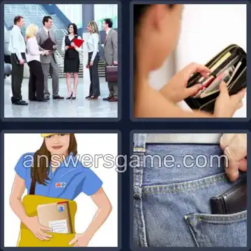 4 Fotos 1 Palabra 7 letras CARTERA