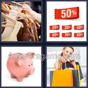 4 Fotos 1 Palabra 7 letras REBAJAS