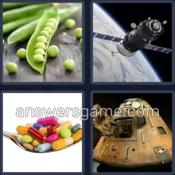 4 Fotos 1 Palabra 7 letras CAPSULA