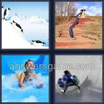 4 Fotos 1 Palabra 7 letras TOBOGAN