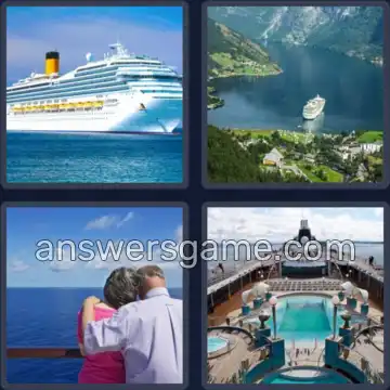 4 Fotos 1 Palabra 7 letras CRUCERO