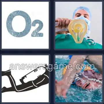 4 Fotos 1 Palabra 7 letras OXIGENO