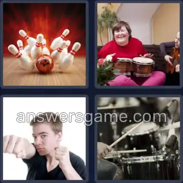 4 Fotos 1 Palabra 7 letras GOLPEAR