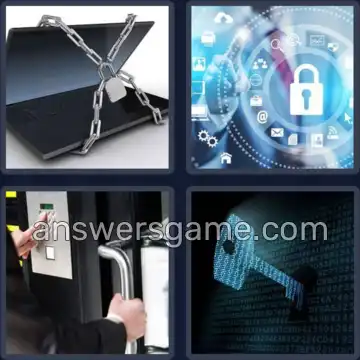 4 Fotos 1 Palabra 7 letras BLOQUEO