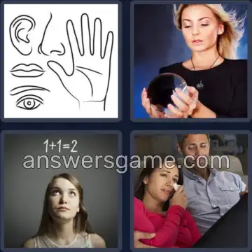 4 Fotos 1 Palabra 7 letras SENTIDO