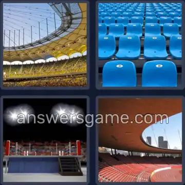 4 Fotos 1 Palabra 7 letras ESTADIO